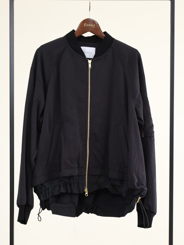 【trois】MA1ジップブルゾン