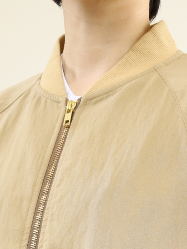 【trois】MA1ジップブルゾン