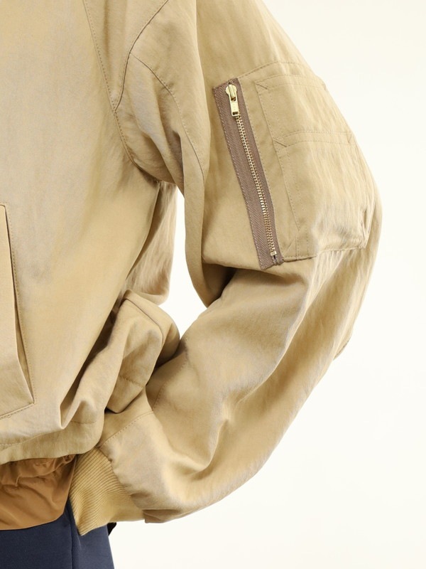 【trois】MA1ジップブルゾン