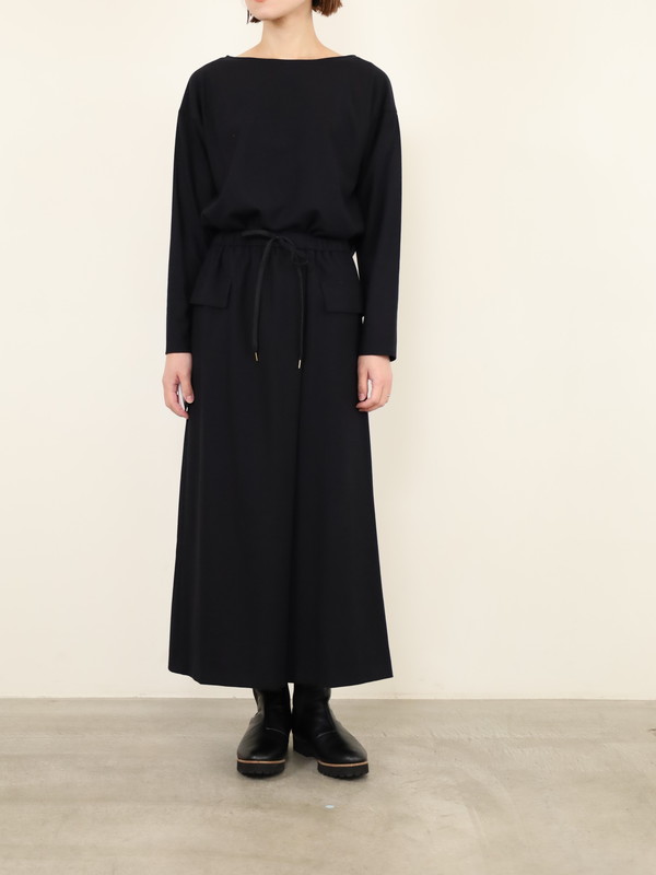 【Doneeyu】カシミヤタッチ長袖ブラウス