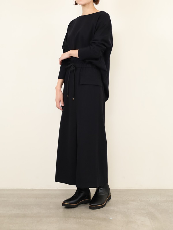 【Doneeyu】カシミヤタッチ長袖ブラウス