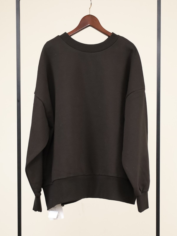 【siro de la bonte】2WAYメッセージロゴビッグスウェット