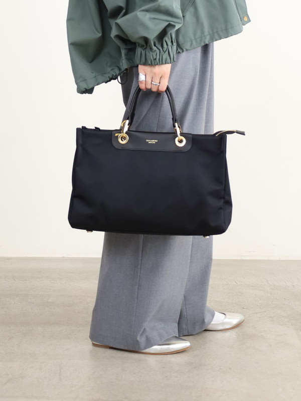 【VIOLA'dORO】ナイロンA4トートバッグ