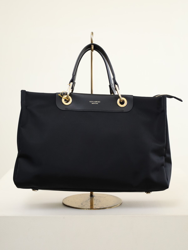 【VIOLA'dORO】ナイロンA4トートバッグ