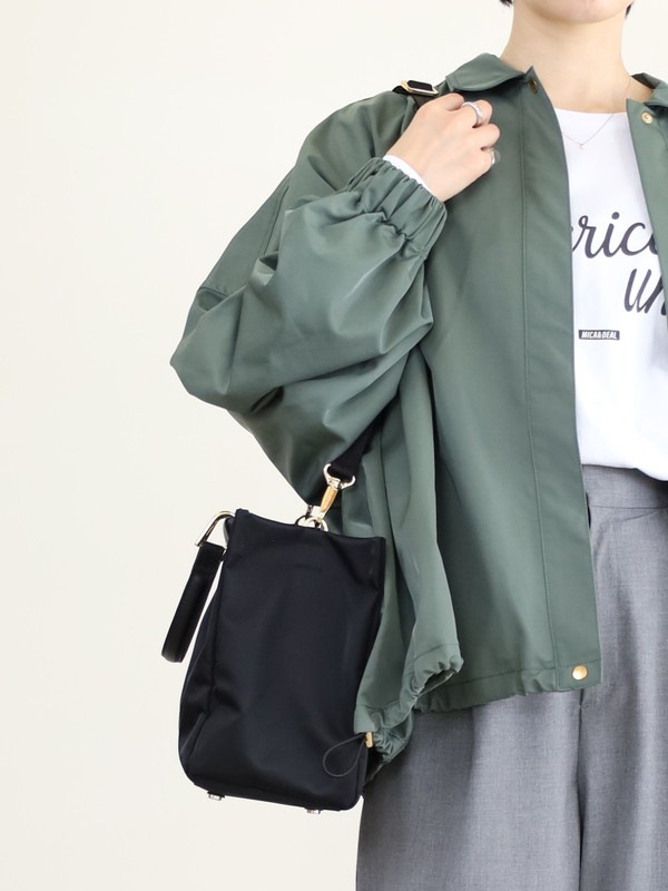 【VIOLA'dORO】ナイロンA4トートバッグ