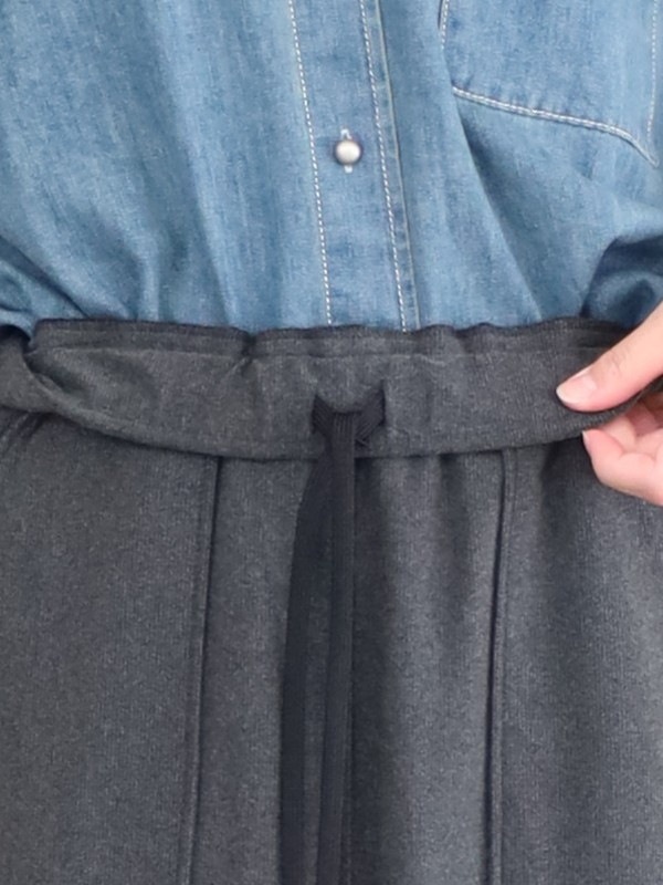 【ayane】2wayストレッチコーデュロイペンシルスカート