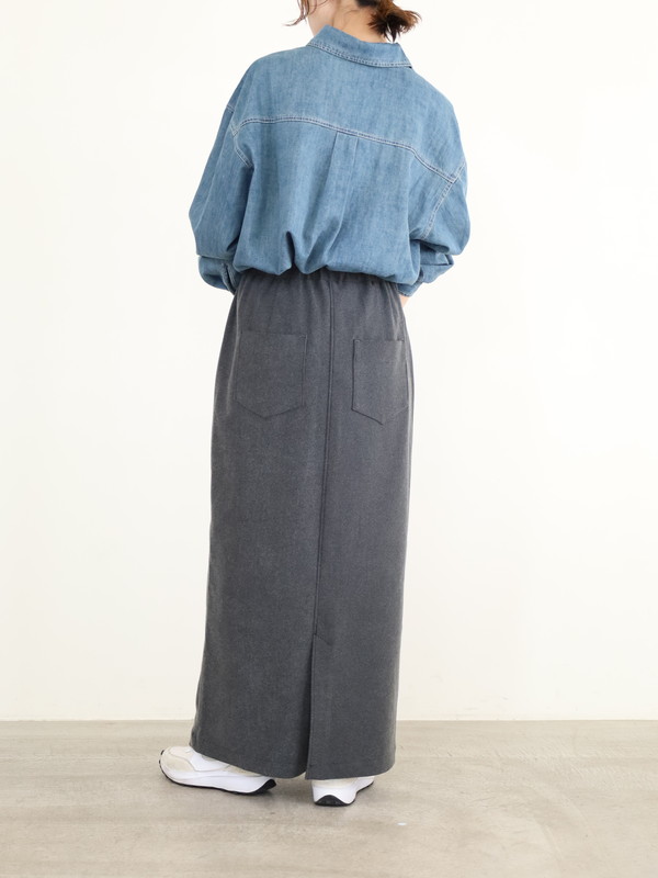 【ayane】2wayストレッチコーデュロイペンシルスカート