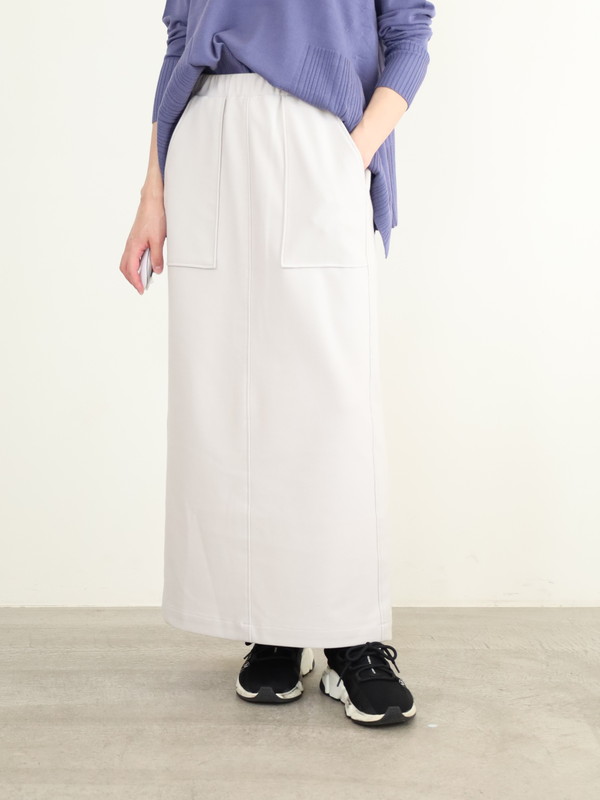 【ayane】2wayストレッチコーデュロイペンシルスカート