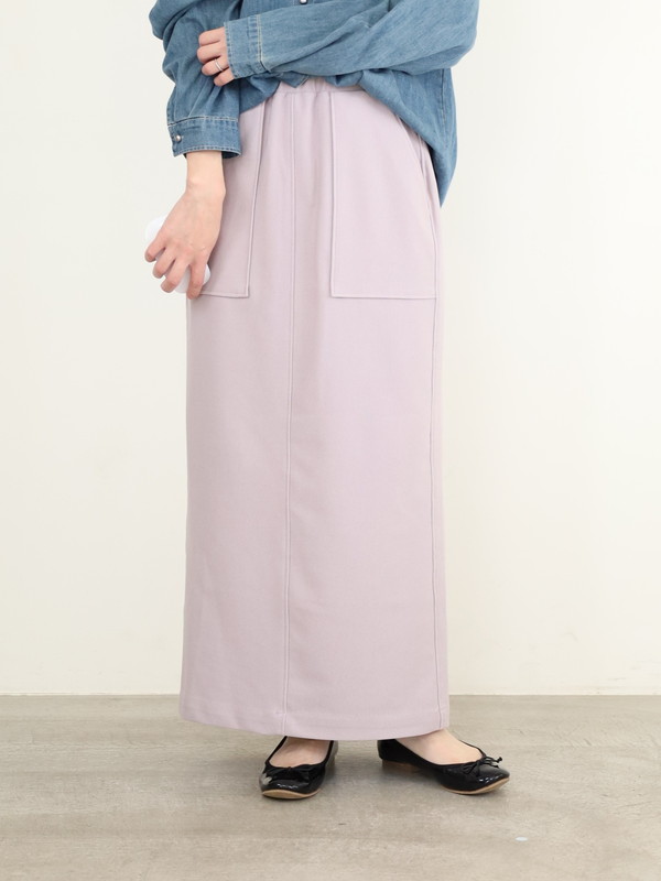 【ayane】2wayストレッチコーデュロイペンシルスカート