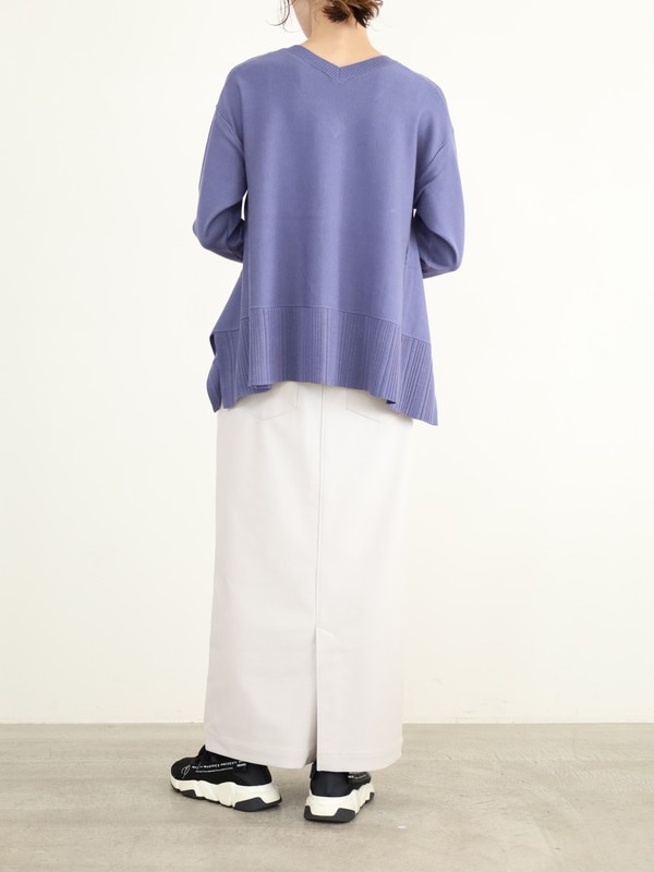 【ayane】2wayストレッチコーデュロイペンシルスカート