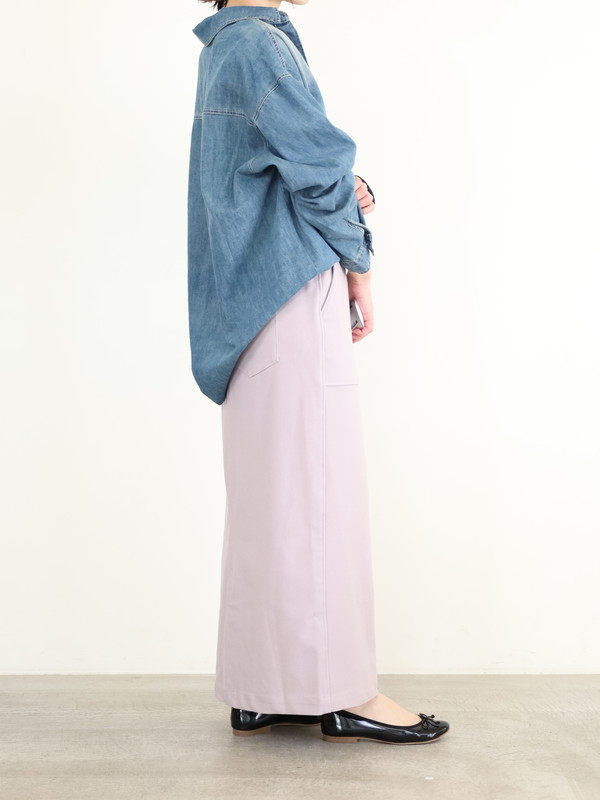 【ayane】2wayストレッチコーデュロイペンシルスカート