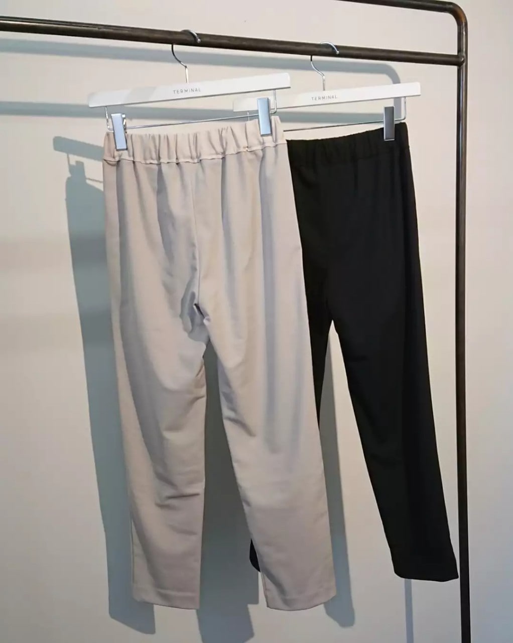 【SONO】 ドロストテーパードパンツ