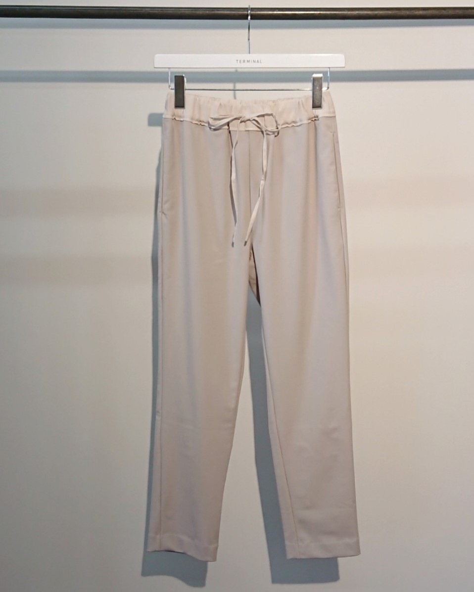 【SONO】 ドロストテーパードパンツ
