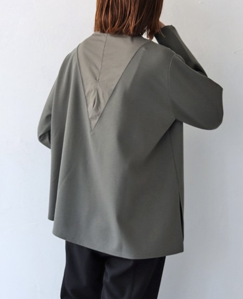 【Lant Kalte】 ボトルネックデザイン長袖カットソー 362-51428