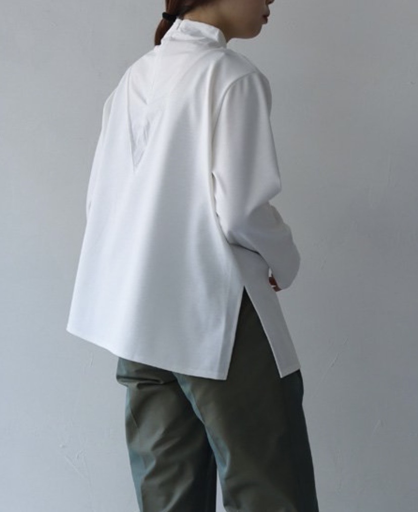 【Lant Kalte】 ボトルネックデザイン長袖カットソー 362-51428