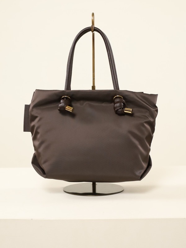 【VIOLA'dORO】ナイロンノットハンドルトートＳ