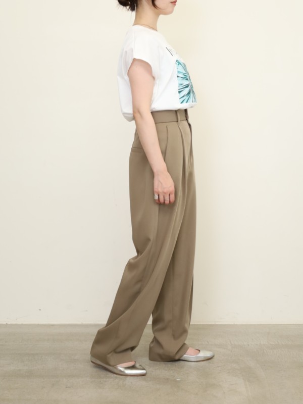【CEaRET】ワイドストレートパンツ