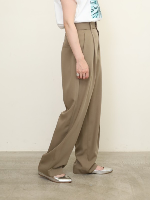【CEaRET】ワイドストレートパンツ