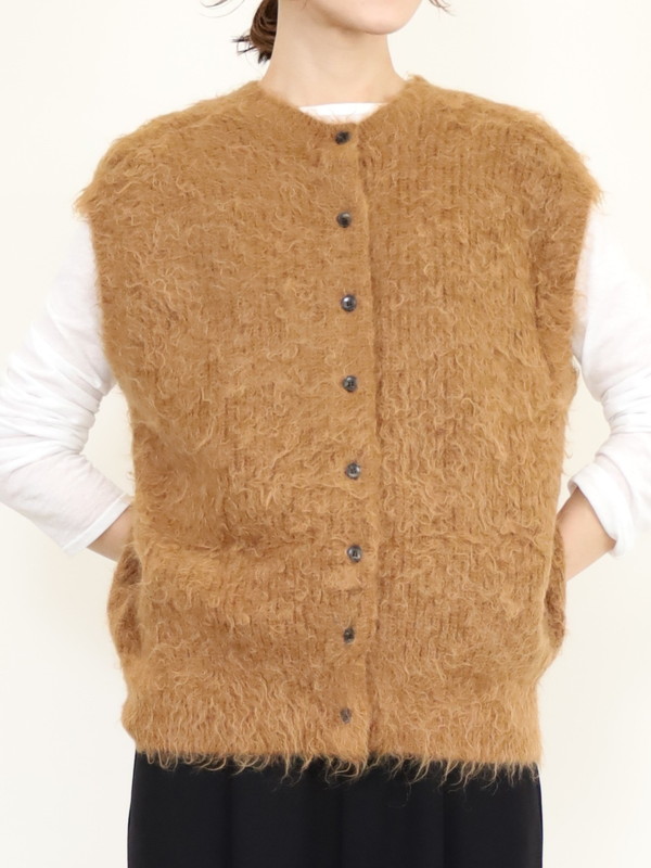 【Emmaculate】前後両用アルパカベスト