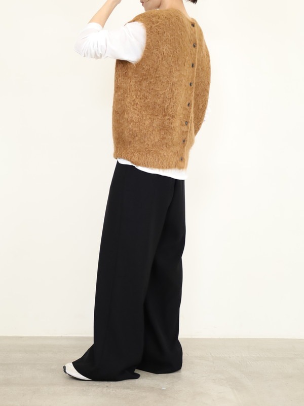 【Emmaculate】前後両用アルパカベスト