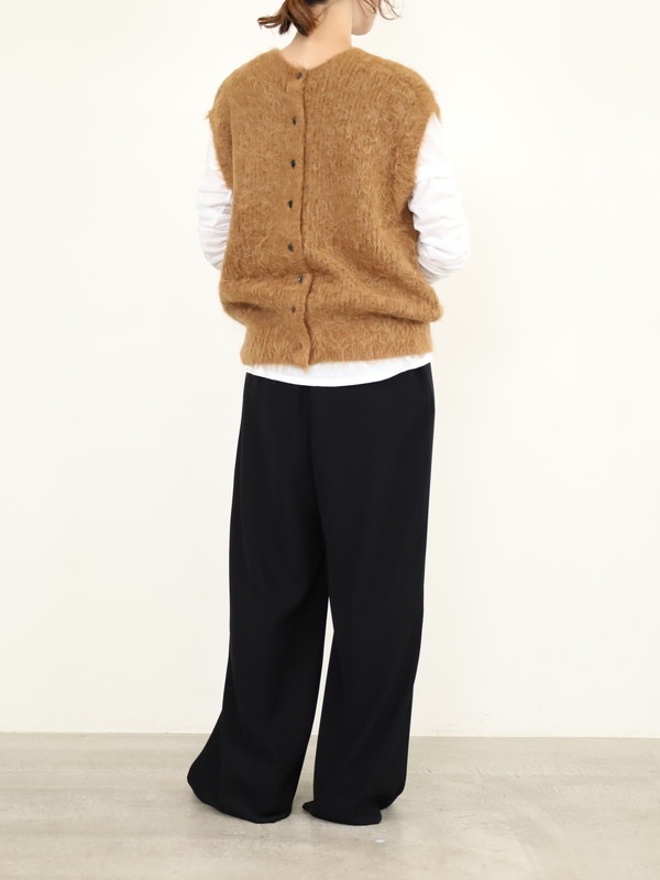 【Emmaculate】前後両用アルパカベスト