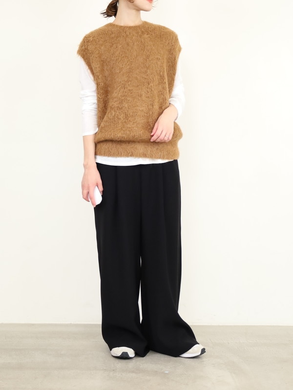 【Emmaculate】前後両用アルパカベスト