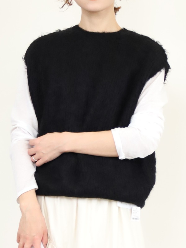 【Emmaculate】前後両用アルパカベスト