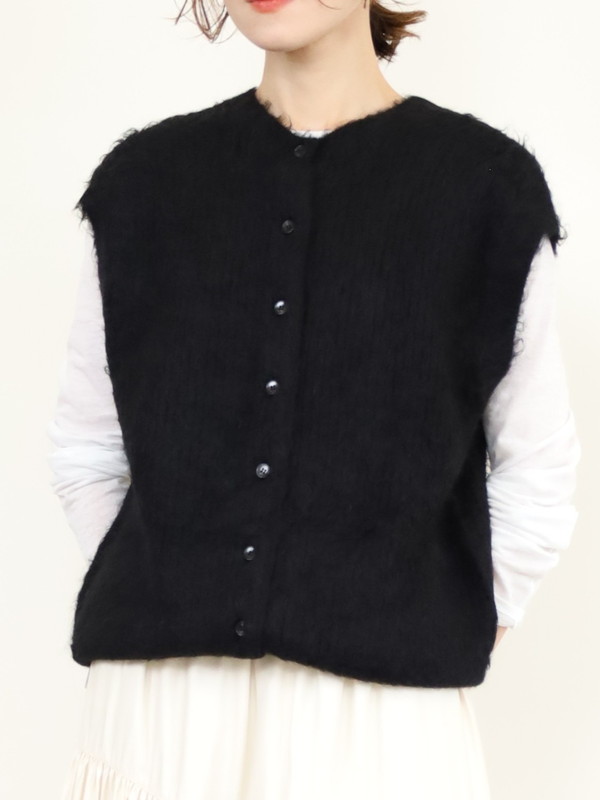 【Emmaculate】前後両用アルパカベスト