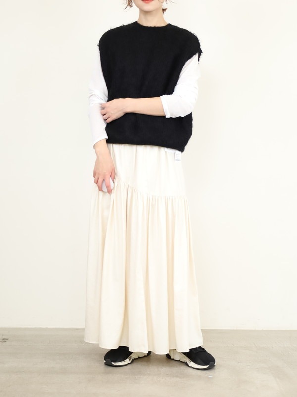 【Emmaculate】前後両用アルパカベスト