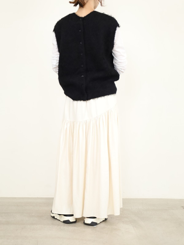 【Emmaculate】前後両用アルパカベスト