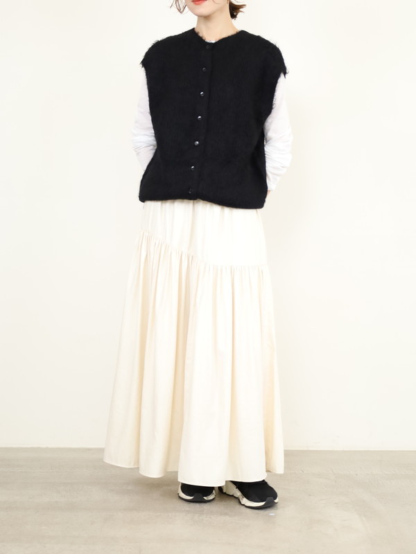 【Emmaculate】前後両用アルパカベスト