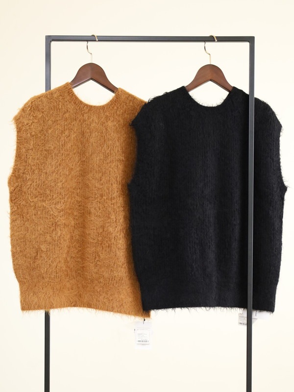 【Emmaculate】前後両用アルパカベスト
