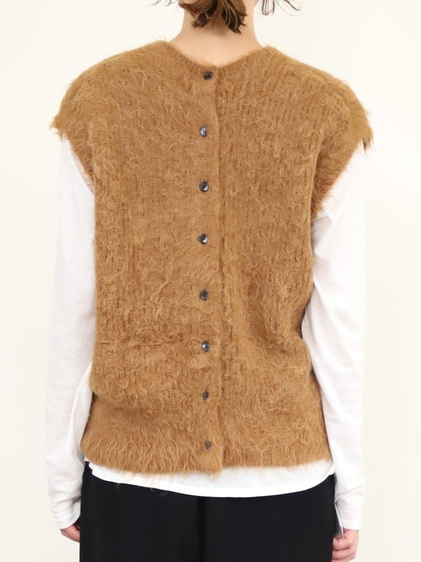 【Emmaculate】前後両用アルパカベスト