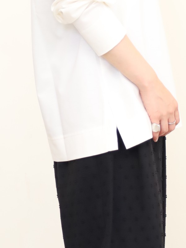 【CEaRET】袖口ロゴ長袖カットソー