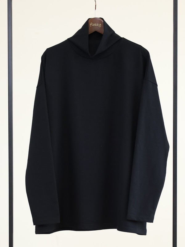 【siro de la bonte】ソフトウォームハイネックカットソー