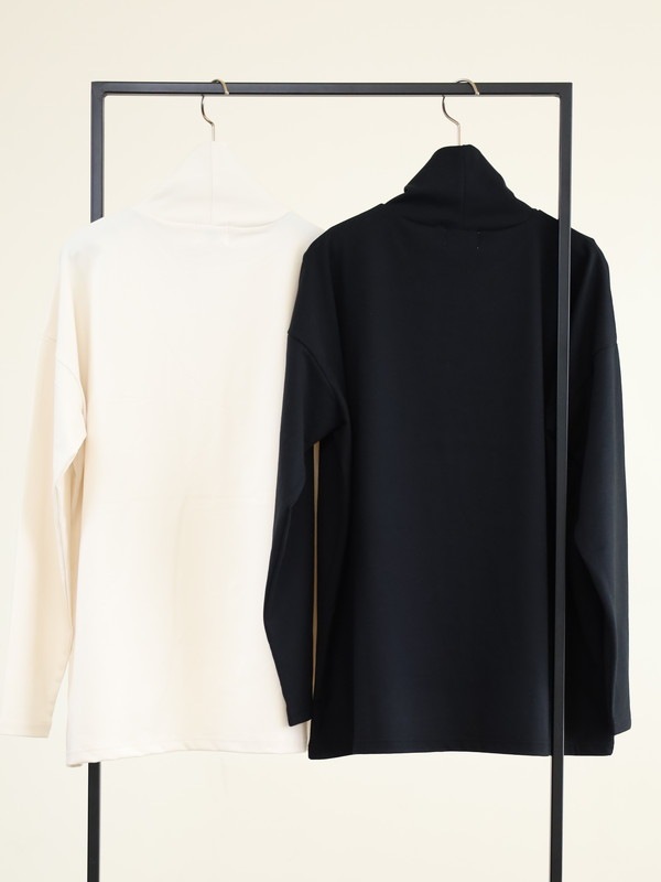 【siro de la bonte】ソフトウォームハイネックカットソー