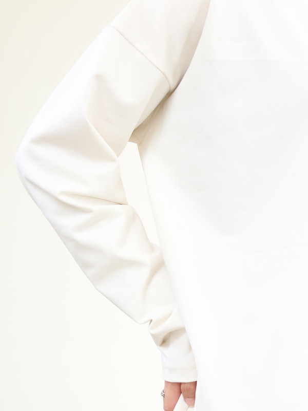 【siro de la bonte】ソフトウォームハイネックカットソー