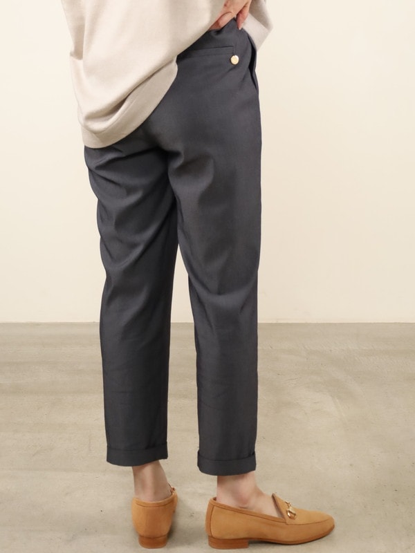 【MARECHAL TERRE】ウエストゴムタックパンツ