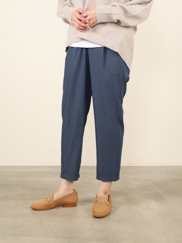 【MARECHAL TERRE】ウエストゴムタックパンツ
