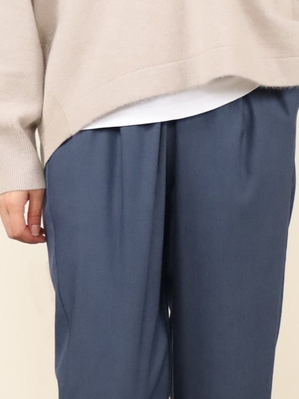 【MARECHAL TERRE】ウエストゴムタックパンツ