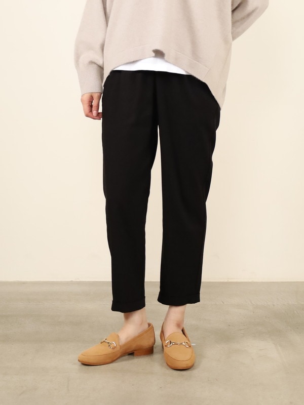 【MARECHAL TERRE】ウエストゴムタックパンツ