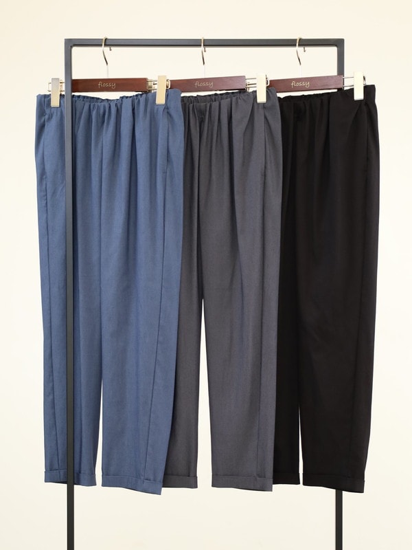【MARECHAL TERRE】ウエストゴムタックパンツ