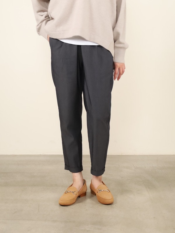 【MARECHAL TERRE】ウエストゴムタックパンツ