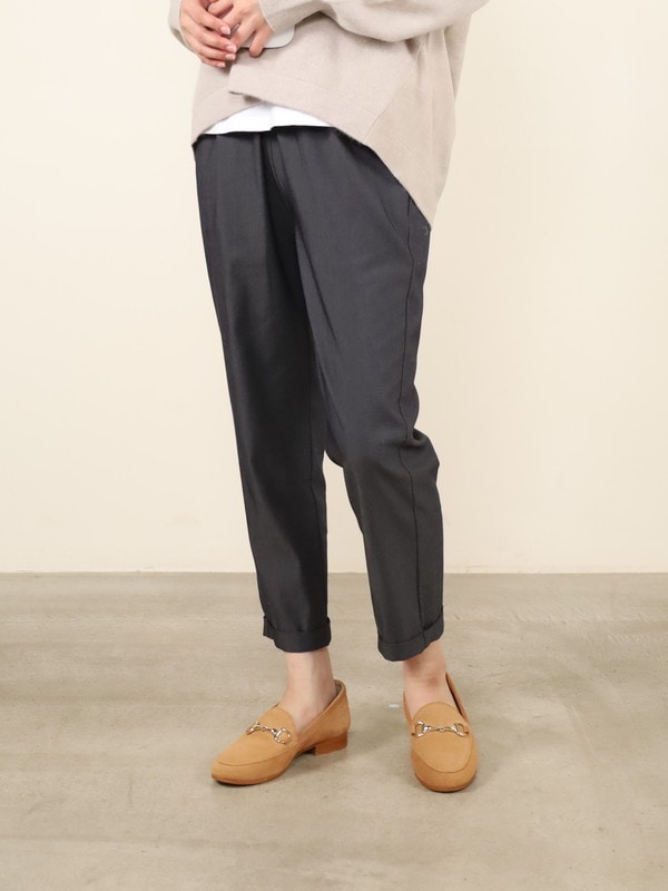【MARECHAL TERRE】ウエストゴムタックパンツ