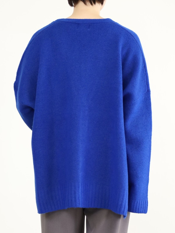 【siro de la bonte】ホイップヤーンサイドスリットカーディガン