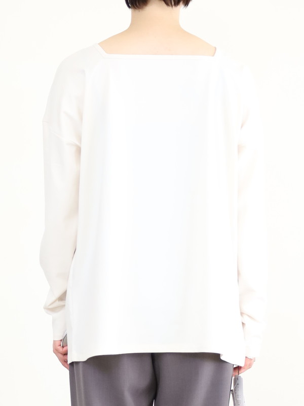 【siro de la bonte】前後両用ソフトウォームカットソー