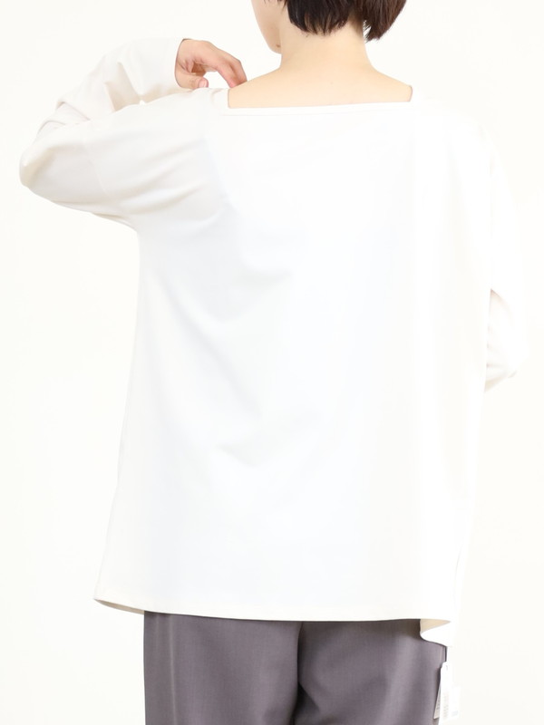 【siro de la bonte】前後両用ソフトウォームカットソー