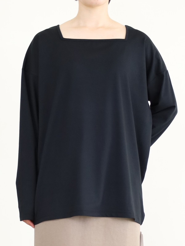 【siro de la bonte】前後両用ソフトウォームカットソー