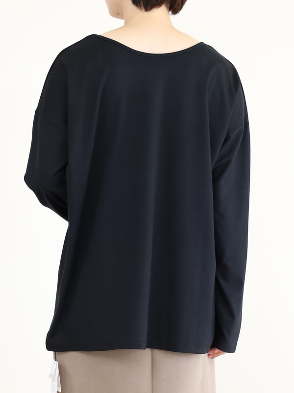 【siro de la bonte】前後両用ソフトウォームカットソー