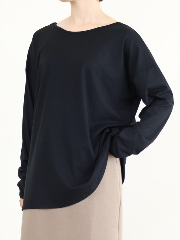 【siro de la bonte】前後両用ソフトウォームカットソー